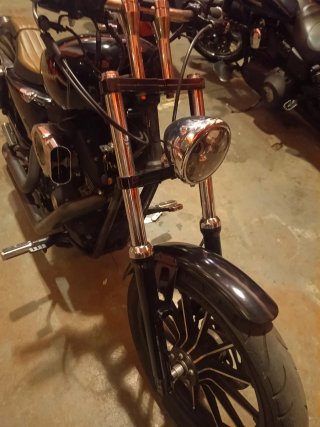 Harley Davidson XL 1200 Custom Motor solo 90000