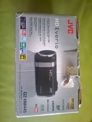 Cámara JVC HD Everio GZ-HM445 Negra