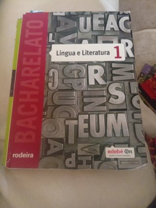 Lingua e literatura, Bacharelato 1 Libro do alumno