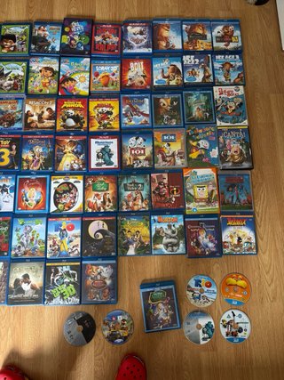 (Precio descripcion) 70 Películas Disney Blu-ray
