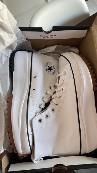 Converse Run Star Hike Blanco Talla 42,5