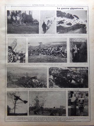 La Tribuna Illustrata 17 Giugno 1917 Albania