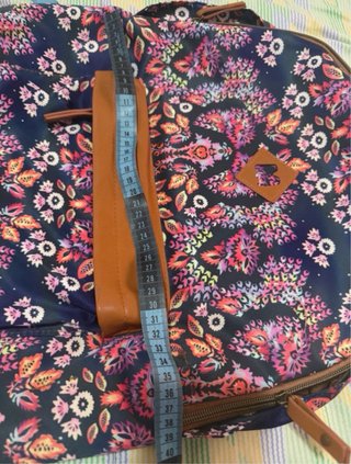 Mochila Marsumallow Estampada Floral