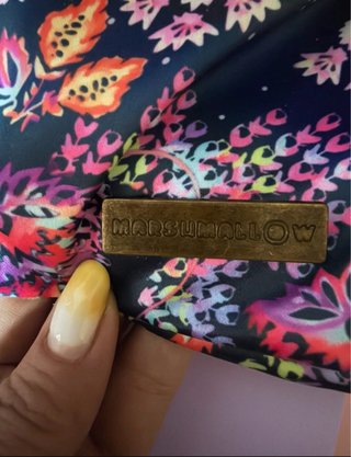 Mochila Marsumallow Estampada Floral