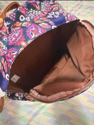 Mochila Marsumallow Estampada Floral