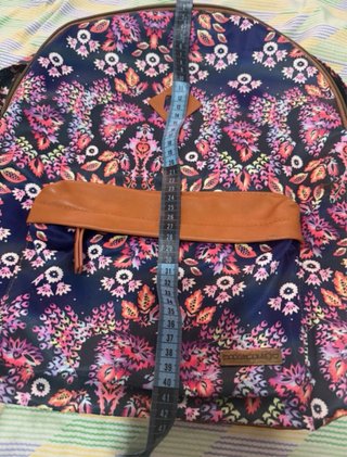 Mochila Marsumallow Estampada Floral