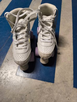 Patines Oxelo 4 Ruedas Rosas