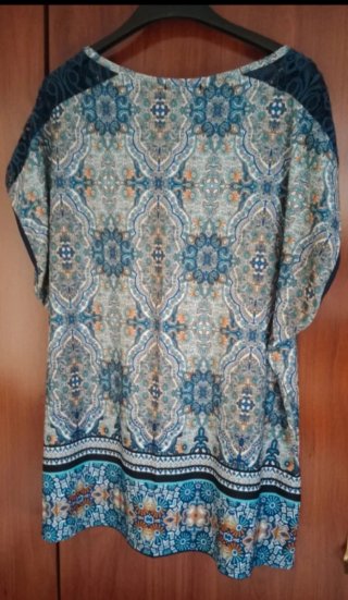 Camiseta Festa Estampada Mujer Talla 50