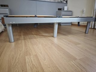 Somier de láminas  de 150x190 con patas