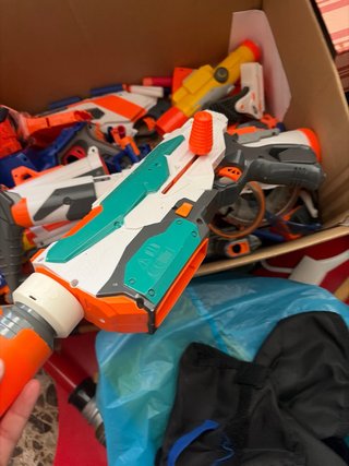 Pack Nerf: Pistolas, Chaleco y Balas