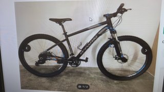 Bicicleta Rockrider 520 26 Negra y Azul