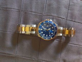 Reloj OULM Plata y Dorado