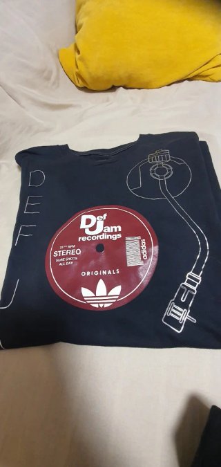Camiseta Adidas Def Jam Recordings Negra