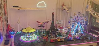Maqueta Lego Parque de Atracciones