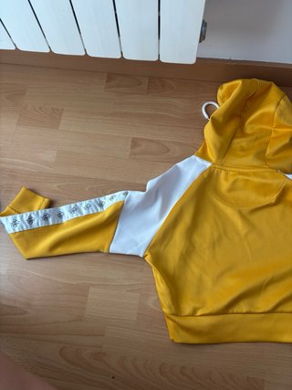 Sudadera SikSilk Amarilla y Blanca