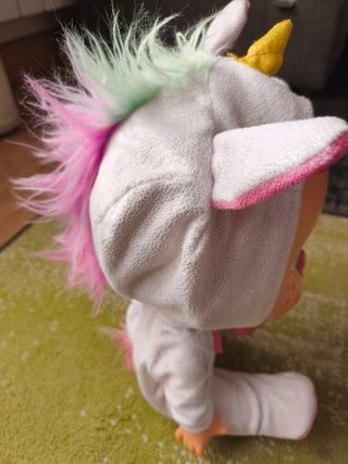 Muñeca Bebé Llorón Unicornio