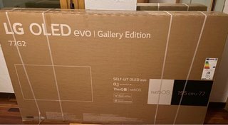 TV LG OLED evo 77 Gallery Edition 77G2