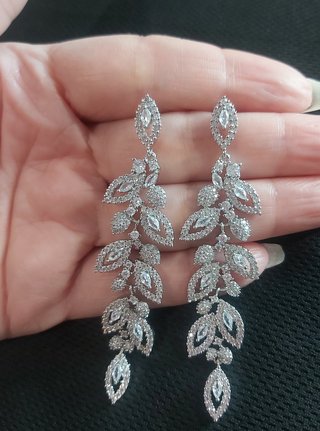 Pendientes de Novia Circonias Cúbicas Calidad AAA