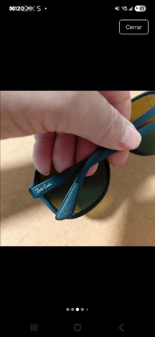 Gafas de Sol Ray-Ban Azules y Negras