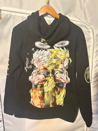 Felpa Dragon Ball Z uomo nera