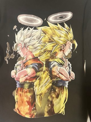 Felpa Dragon Ball Z uomo nera