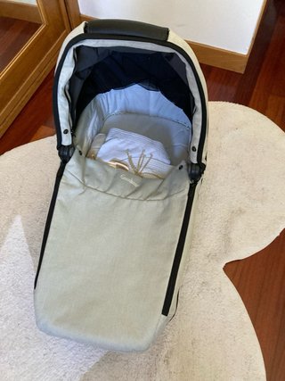 Silla Emmaljunga con capazo + silla de paseo