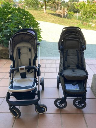 Silla Emmaljunga con capazo + silla de paseo