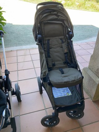 Silla Emmaljunga con capazo + silla de paseo