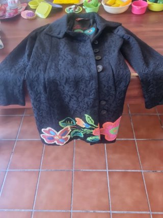 Abrigo Desigual Negro