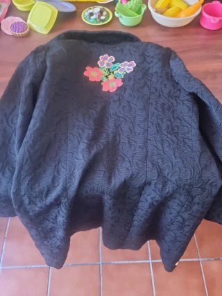 Abrigo Desigual Negro