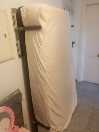 Colchón 105cm con somier