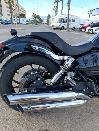 Mitt MB 125 CUSTUM Cruiser Negra