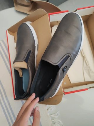 Zapatos Pier One grises talla 49, 33cm