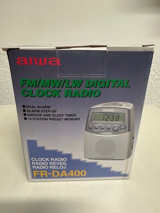 Aiwa Radio Despertador Digital FM/MW/LW