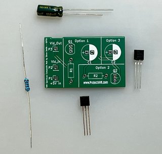 DIY KIT MOD VIDEO OUT COMPOSITE ZX SPECRUM 16K 48K
