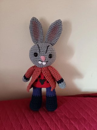 Muñeco Conejo Malapata Tejido