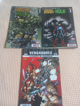 Lote 18 ejemplares de comic del Universo Ultimate