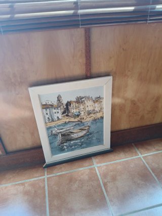 Cuadro de paisaje marino
