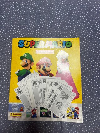 Cromos Super Mario Panini