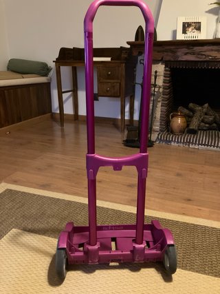 Carro para mochila Safta morado