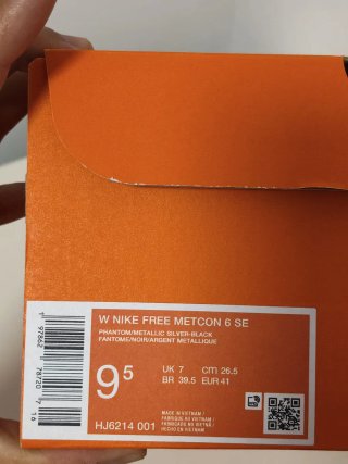 T41 Nike Free Metcon 6 Moradas