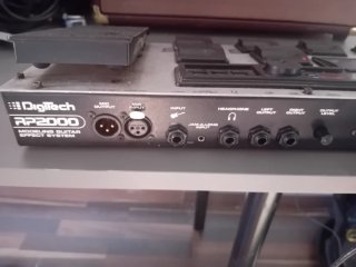 Pedalera Digitech RP2000 Guitarra