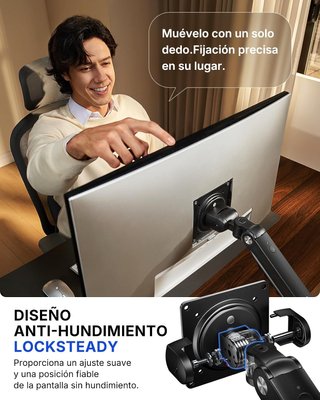 Soporte Monitor para Pantallas de 13" a 32"
