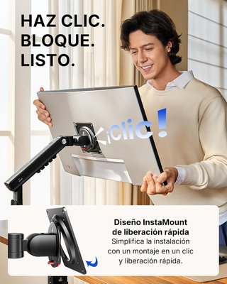 Soporte Monitor para Pantallas de 13" a 32"