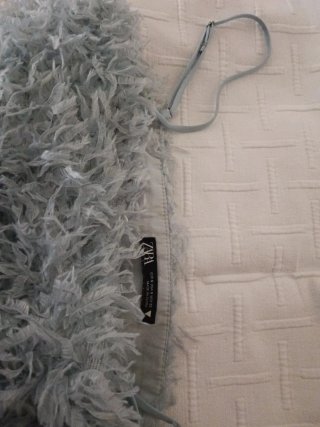 Top Zara celeste