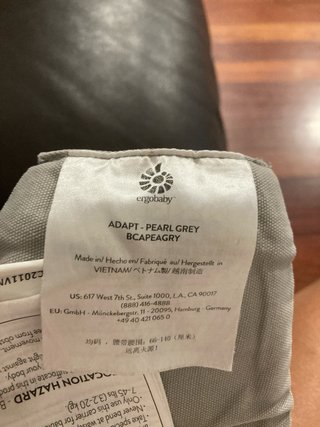 Mochila Portabebés Ergobaby Gris