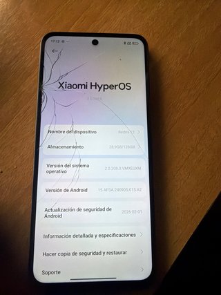 Xiaomi Redmi 12 Negro (1 año uso)