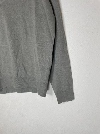 Jersey Lacoste Gris V-Neck