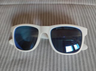 Gafas de sol infantiles Oxylane blancas y azules