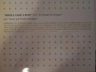 The Smiths - Sheila Take A Bow Vinilo 12